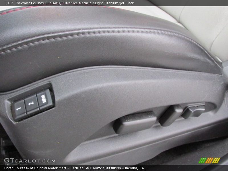Silver Ice Metallic / Light Titanium/Jet Black 2012 Chevrolet Equinox LTZ AWD