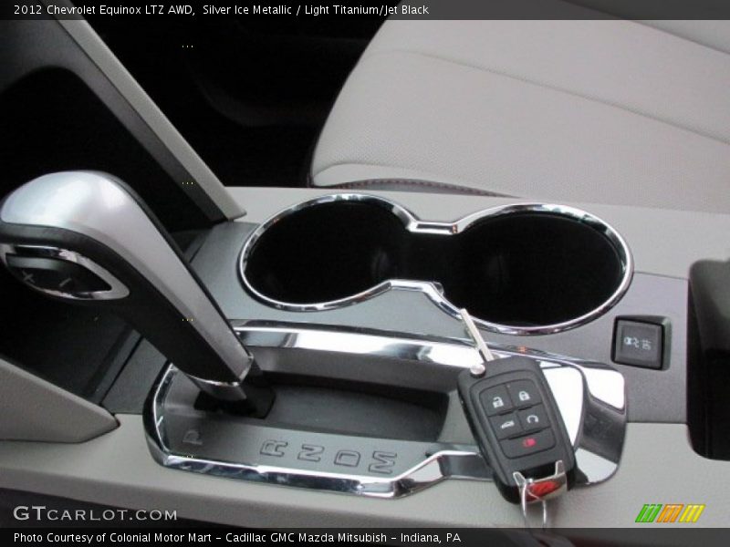 Silver Ice Metallic / Light Titanium/Jet Black 2012 Chevrolet Equinox LTZ AWD