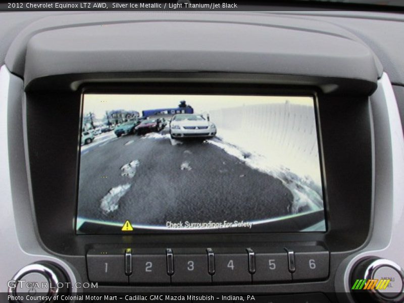 Silver Ice Metallic / Light Titanium/Jet Black 2012 Chevrolet Equinox LTZ AWD