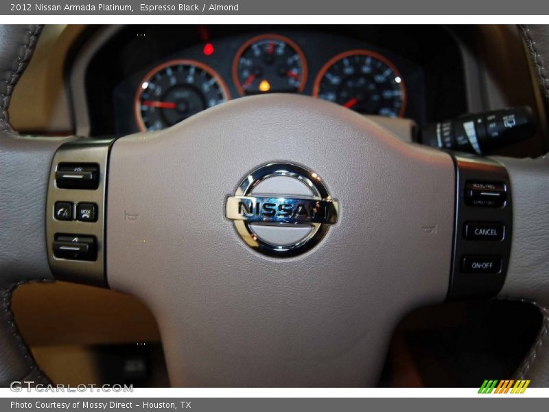 Espresso Black / Almond 2012 Nissan Armada Platinum