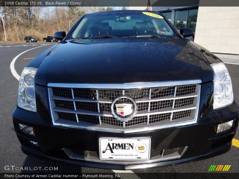 Black Raven / Ebony 2008 Cadillac STS V6