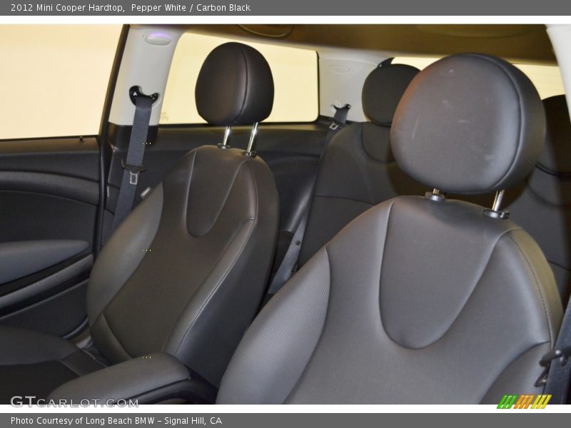 Pepper White / Carbon Black 2012 Mini Cooper Hardtop
