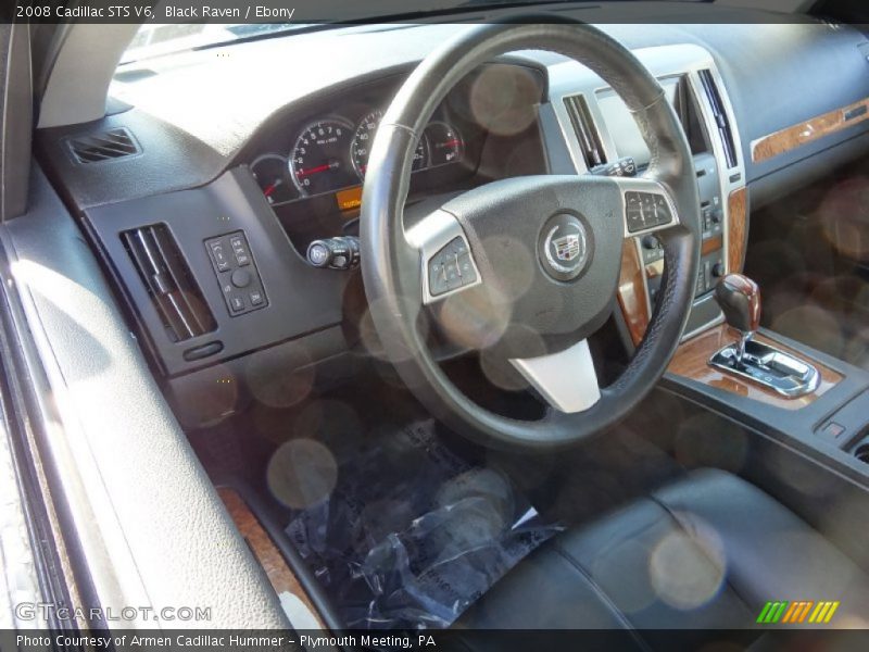 Black Raven / Ebony 2008 Cadillac STS V6