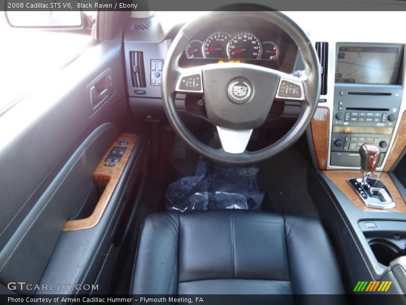 Black Raven / Ebony 2008 Cadillac STS V6