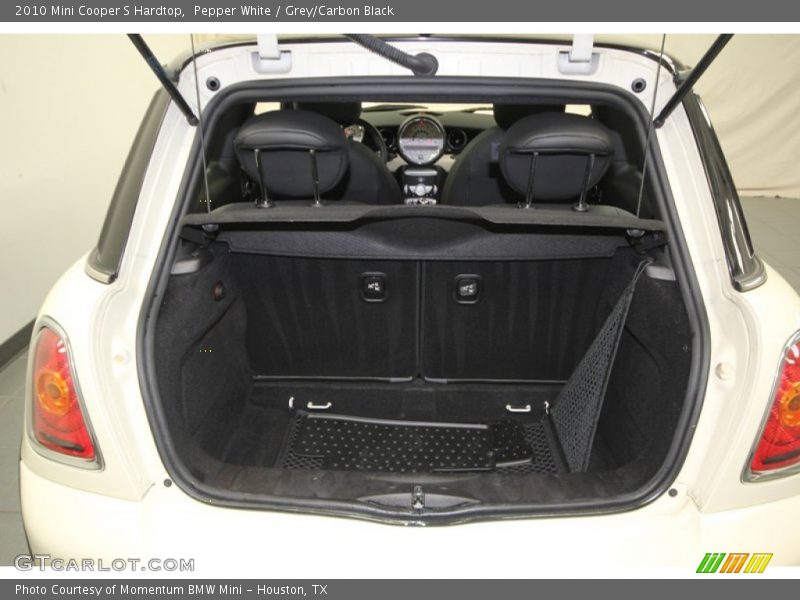 Pepper White / Grey/Carbon Black 2010 Mini Cooper S Hardtop