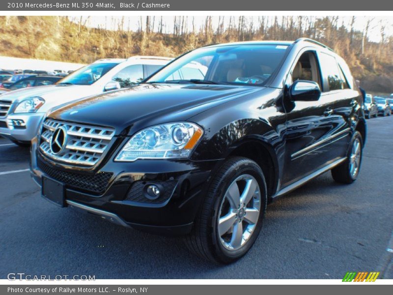Black / Cashmere 2010 Mercedes-Benz ML 350 4Matic