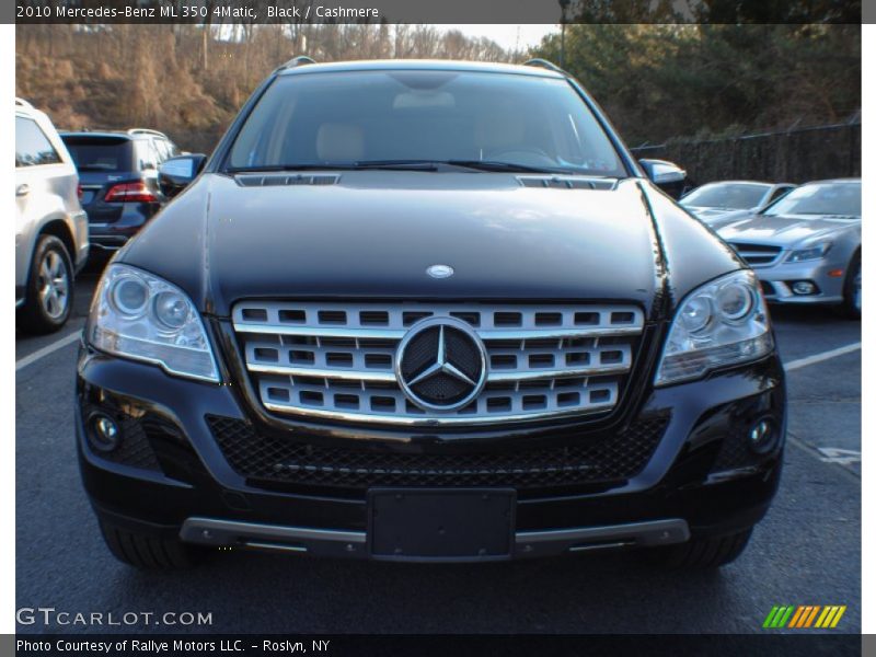 Black / Cashmere 2010 Mercedes-Benz ML 350 4Matic