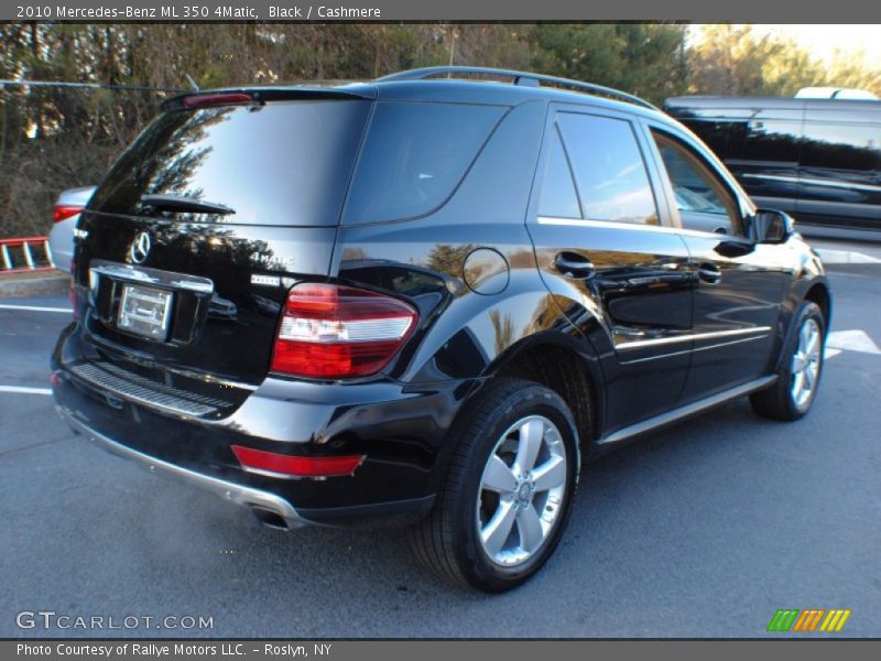 Black / Cashmere 2010 Mercedes-Benz ML 350 4Matic