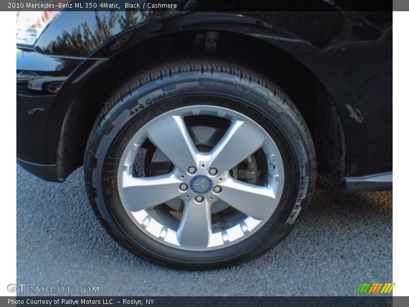 Black / Cashmere 2010 Mercedes-Benz ML 350 4Matic