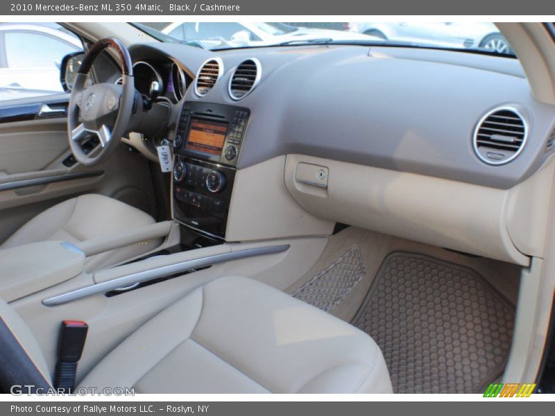 Black / Cashmere 2010 Mercedes-Benz ML 350 4Matic