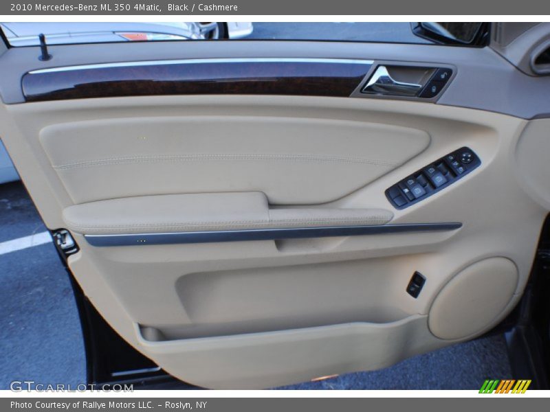 Black / Cashmere 2010 Mercedes-Benz ML 350 4Matic