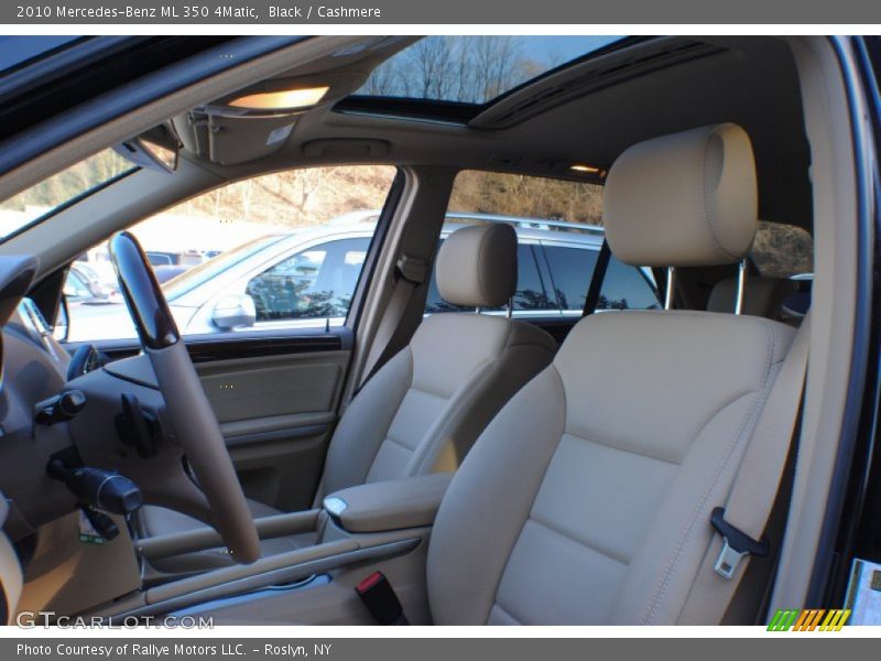 Black / Cashmere 2010 Mercedes-Benz ML 350 4Matic