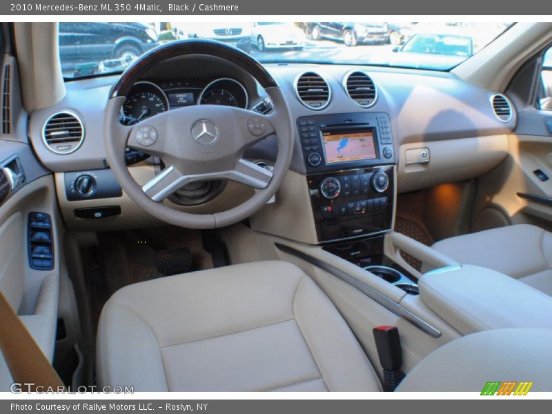 Black / Cashmere 2010 Mercedes-Benz ML 350 4Matic