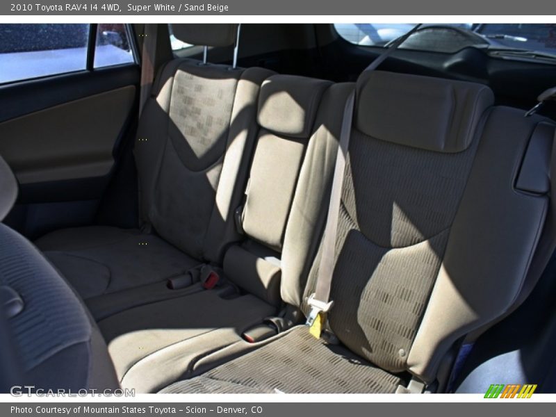 Super White / Sand Beige 2010 Toyota RAV4 I4 4WD