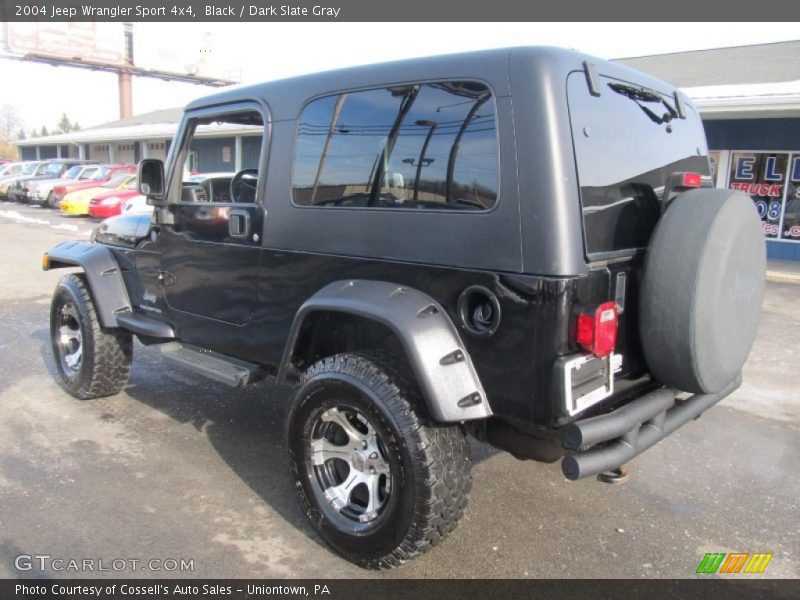 Black / Dark Slate Gray 2004 Jeep Wrangler Sport 4x4