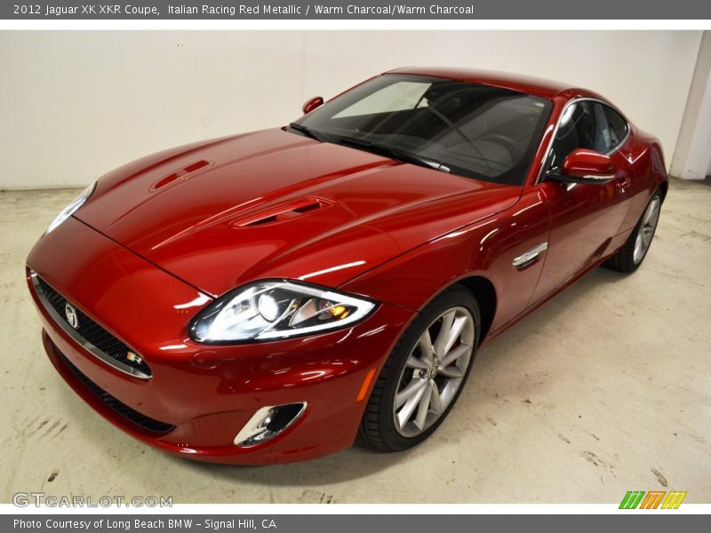 Italian Racing Red Metallic / Warm Charcoal/Warm Charcoal 2012 Jaguar XK XKR Coupe