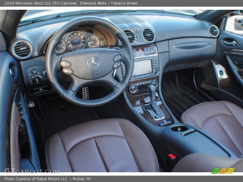 Tobacco Brown Interior - 2009 CLK 350 Cabriolet 