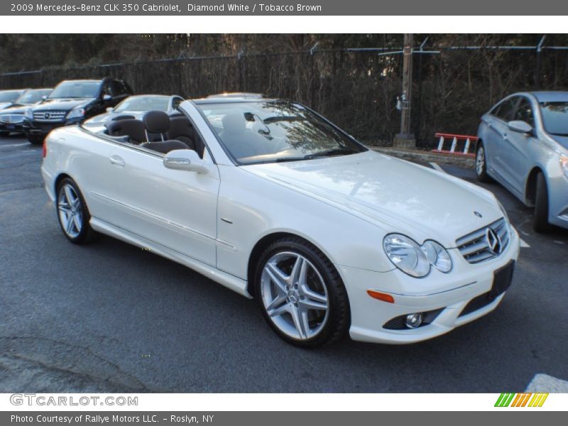 Front 3/4 View of 2009 CLK 350 Cabriolet