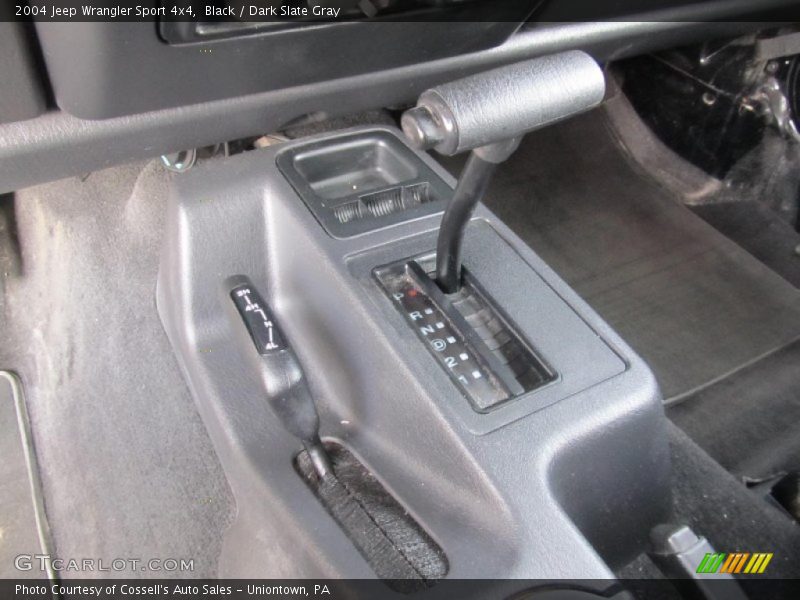 Black / Dark Slate Gray 2004 Jeep Wrangler Sport 4x4