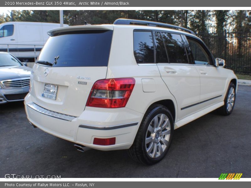 Arctic White / Almond/Black 2010 Mercedes-Benz GLK 350 4Matic