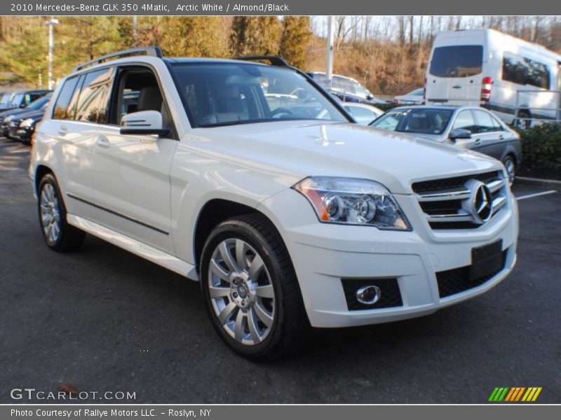 Arctic White / Almond/Black 2010 Mercedes-Benz GLK 350 4Matic