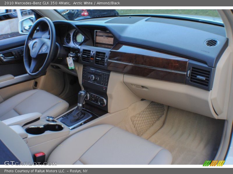 Arctic White / Almond/Black 2010 Mercedes-Benz GLK 350 4Matic