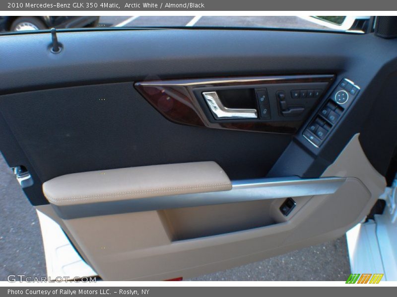 Arctic White / Almond/Black 2010 Mercedes-Benz GLK 350 4Matic