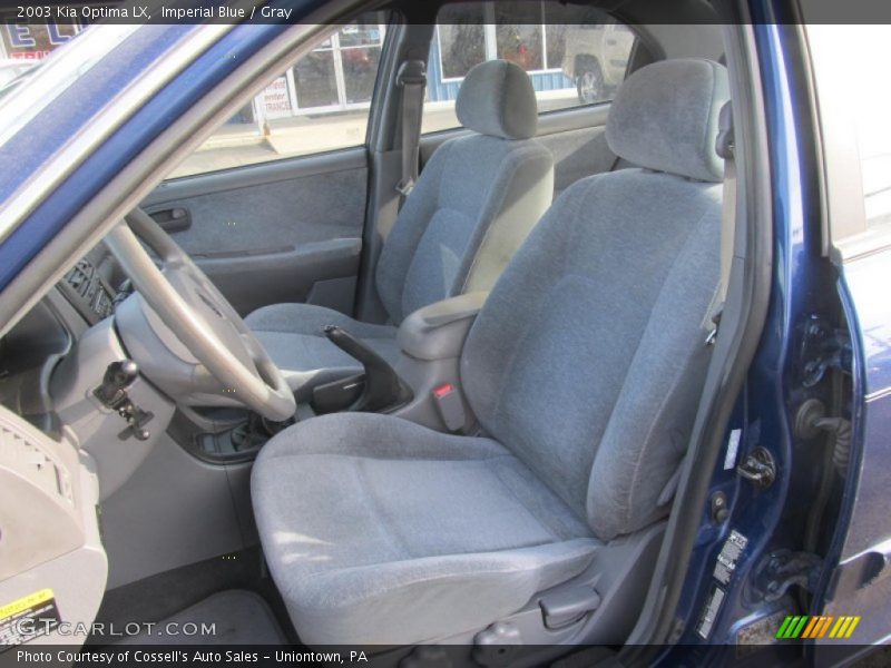 Imperial Blue / Gray 2003 Kia Optima LX