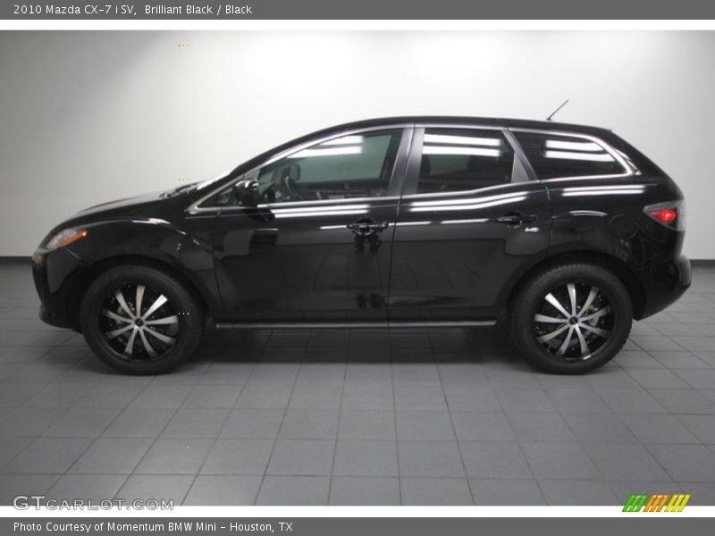 Brilliant Black / Black 2010 Mazda CX-7 i SV