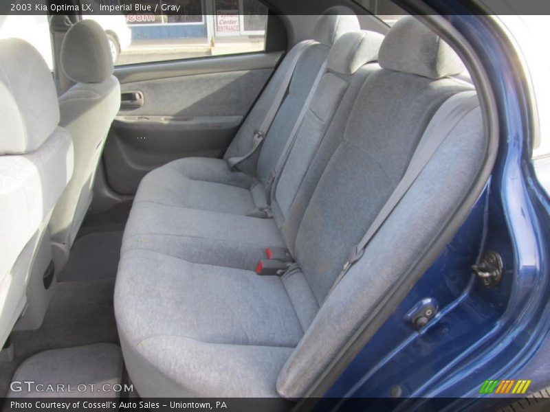 Imperial Blue / Gray 2003 Kia Optima LX