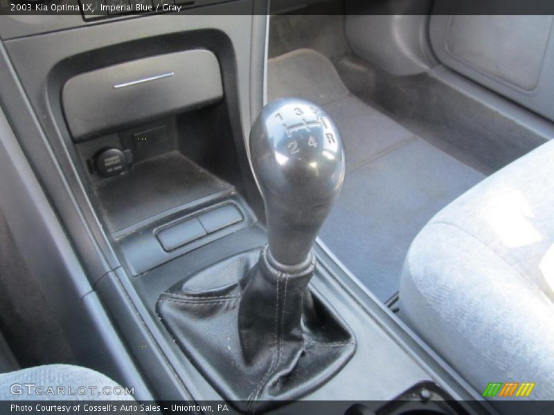 Imperial Blue / Gray 2003 Kia Optima LX