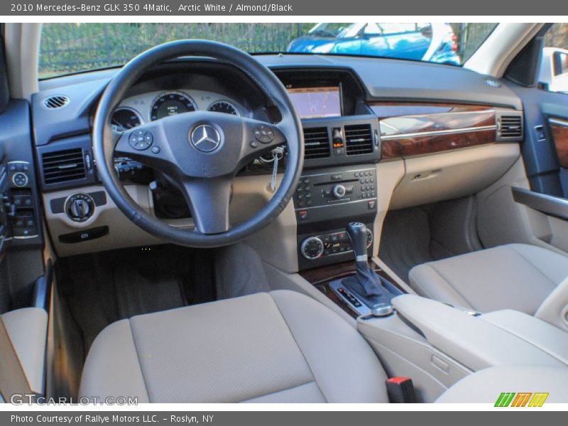 Arctic White / Almond/Black 2010 Mercedes-Benz GLK 350 4Matic