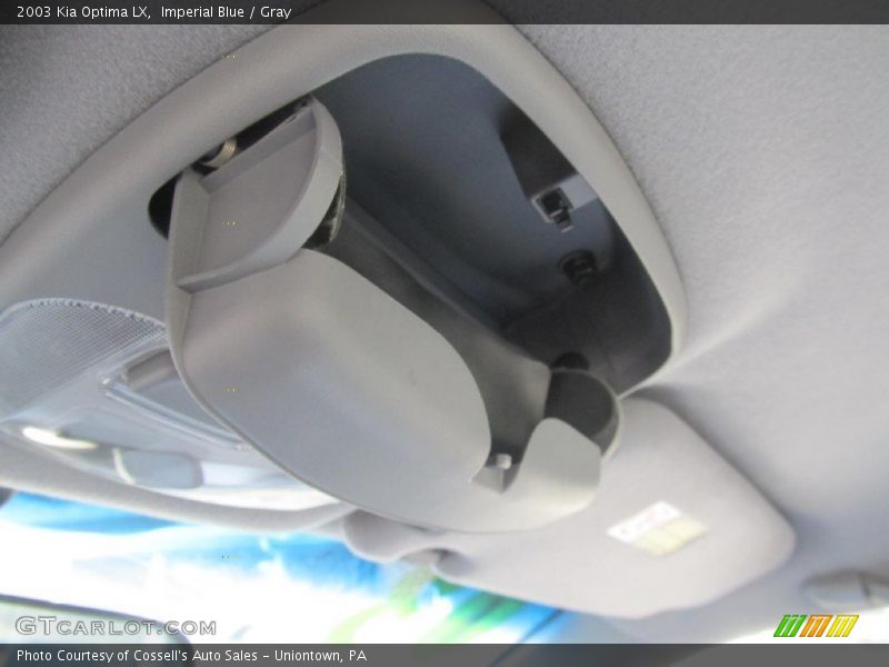 Imperial Blue / Gray 2003 Kia Optima LX