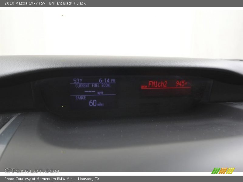 Brilliant Black / Black 2010 Mazda CX-7 i SV