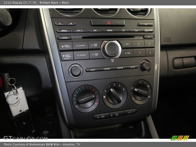 Brilliant Black / Black 2010 Mazda CX-7 i SV