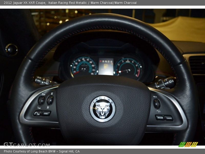 Italian Racing Red Metallic / Warm Charcoal/Warm Charcoal 2012 Jaguar XK XKR Coupe