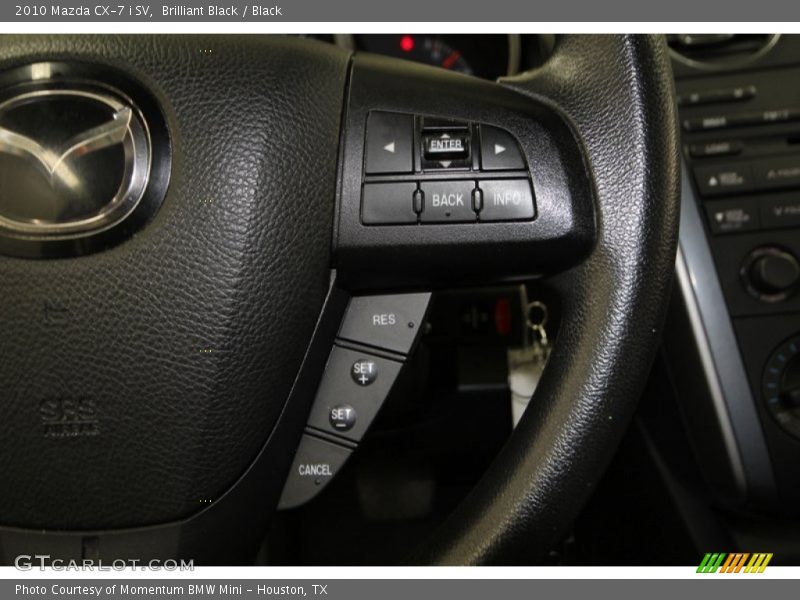 Brilliant Black / Black 2010 Mazda CX-7 i SV