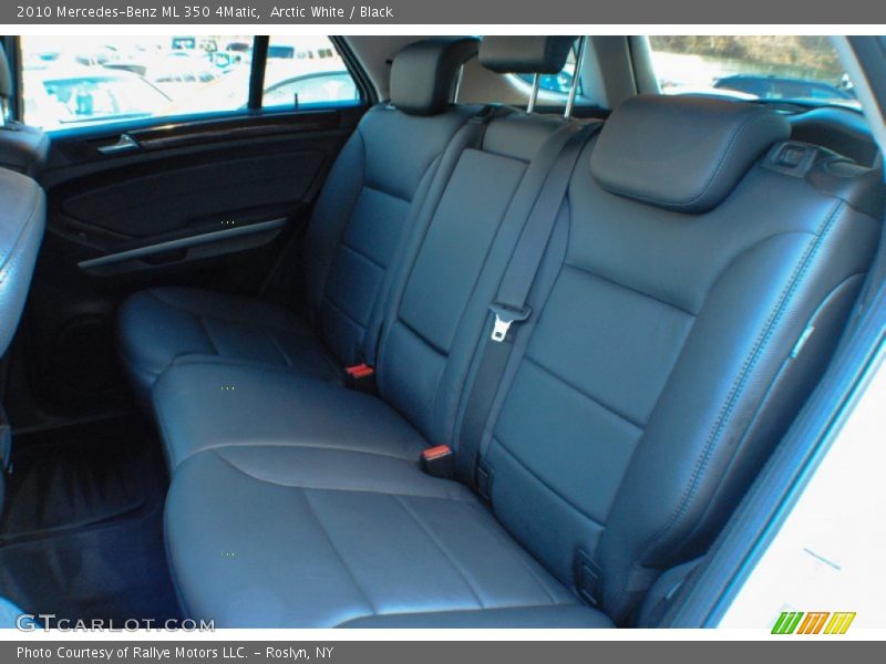 Arctic White / Black 2010 Mercedes-Benz ML 350 4Matic