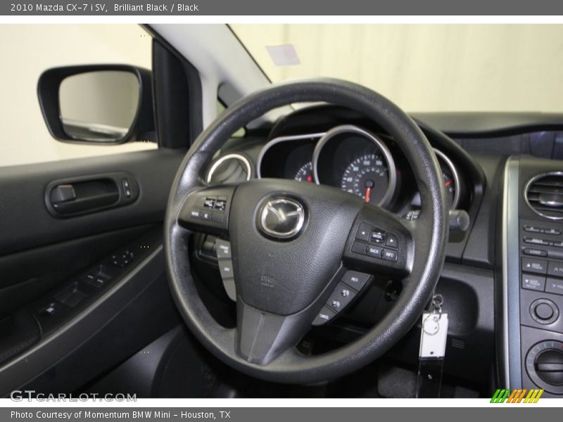 Brilliant Black / Black 2010 Mazda CX-7 i SV