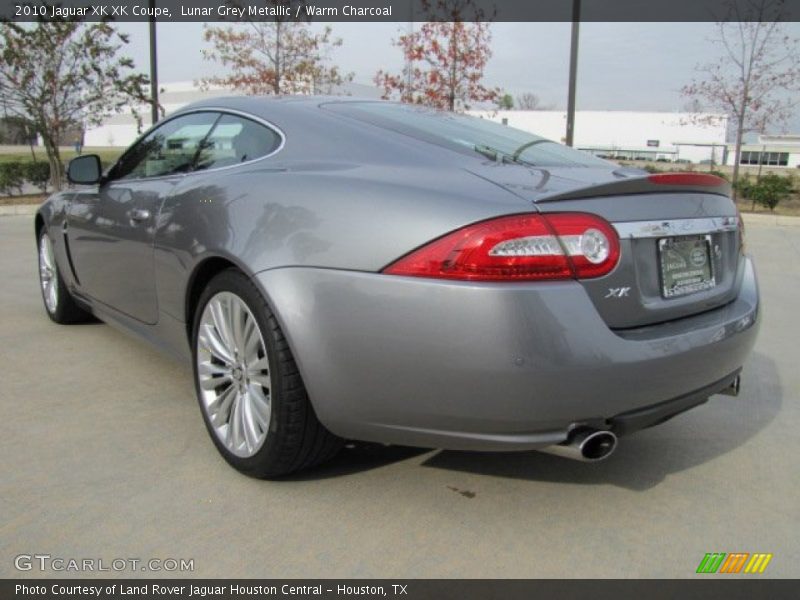 Lunar Grey Metallic / Warm Charcoal 2010 Jaguar XK XK Coupe