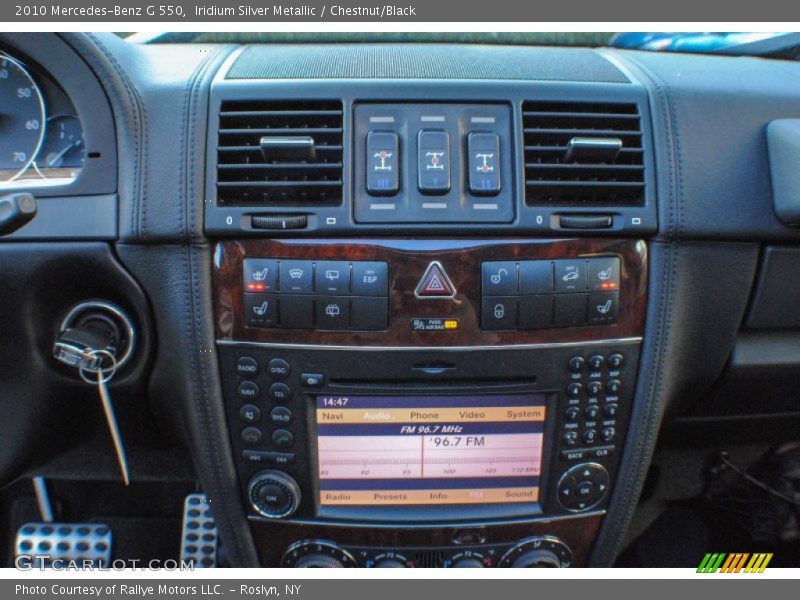 Controls of 2010 G 550