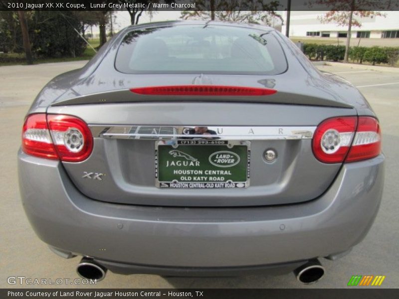 Lunar Grey Metallic / Warm Charcoal 2010 Jaguar XK XK Coupe