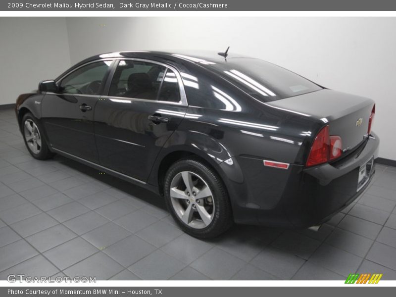 Dark Gray Metallic / Cocoa/Cashmere 2009 Chevrolet Malibu Hybrid Sedan