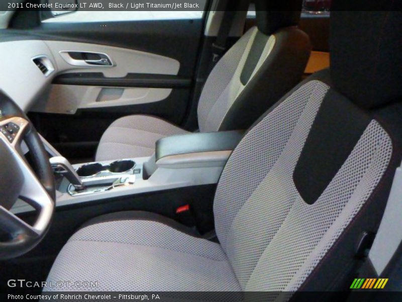 Black / Light Titanium/Jet Black 2011 Chevrolet Equinox LT AWD