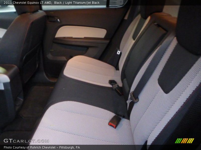 Black / Light Titanium/Jet Black 2011 Chevrolet Equinox LT AWD