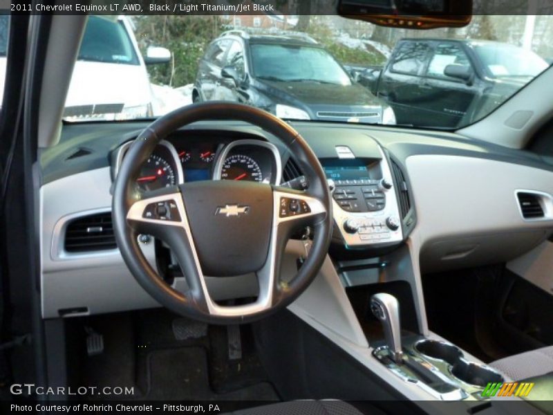 Black / Light Titanium/Jet Black 2011 Chevrolet Equinox LT AWD
