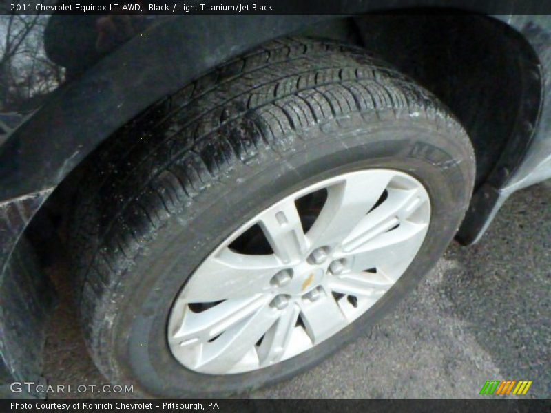 Black / Light Titanium/Jet Black 2011 Chevrolet Equinox LT AWD