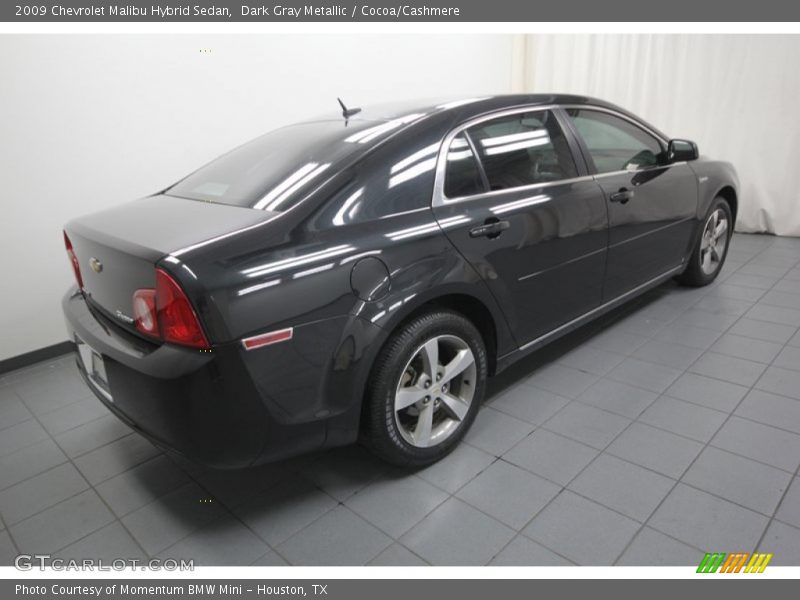 Dark Gray Metallic / Cocoa/Cashmere 2009 Chevrolet Malibu Hybrid Sedan