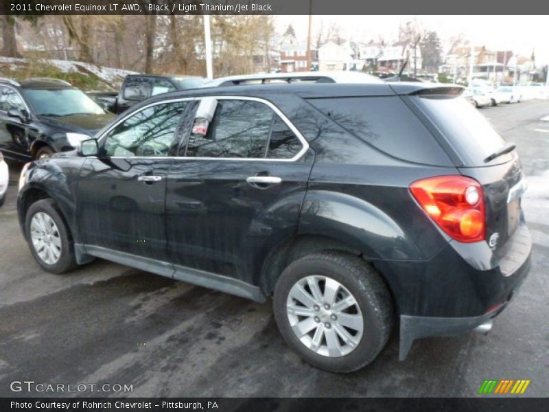 Black / Light Titanium/Jet Black 2011 Chevrolet Equinox LT AWD