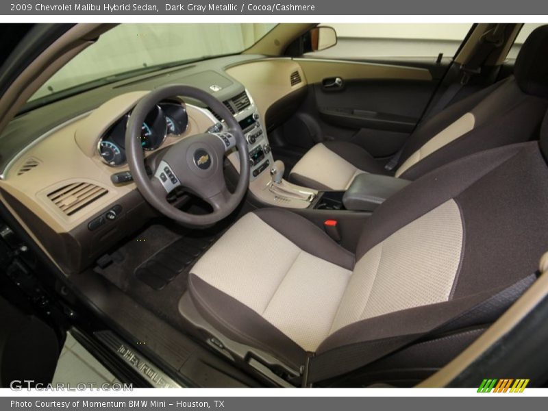 Cocoa/Cashmere Interior - 2009 Malibu Hybrid Sedan 